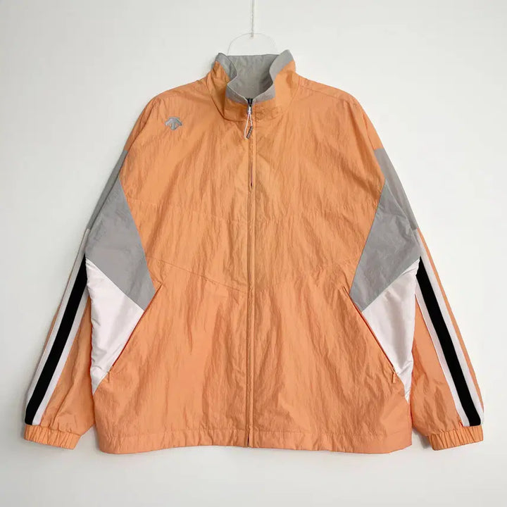 [BUNJANG] Descente Windbreaker Jacket Orange Size 100 / F1 데상트 바람막이 자켓 오렌지 100사이즈