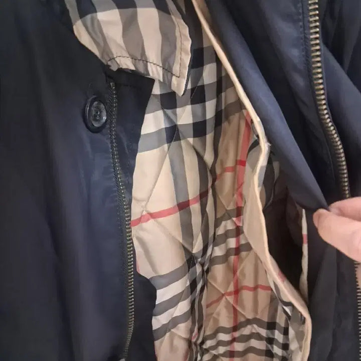 [BUNJANG] Burberry Jacket with Check Lining / 버버리 안감 체크 자켓