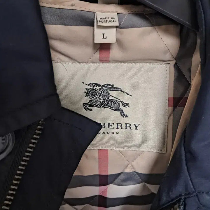 [BUNJANG] Burberry Jacket with Check Lining / 버버리 안감 체크 자켓