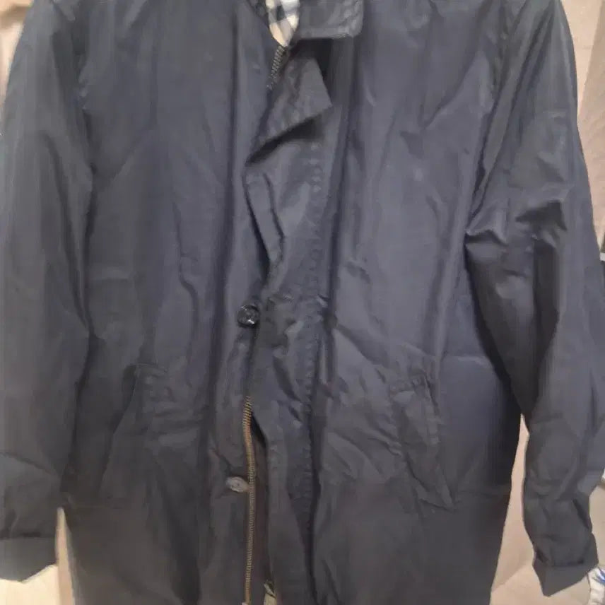[BUNJANG] Burberry Jacket with Check Lining / 버버리 안감 체크 자켓