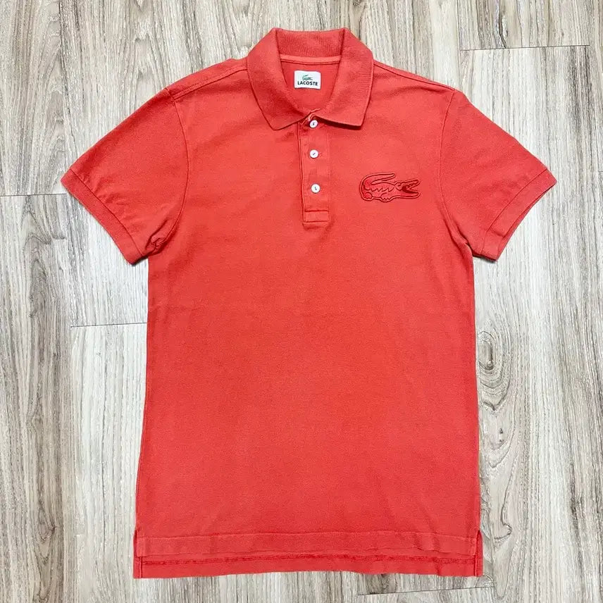 [BUNJANG] Lacoste Big Logo PK Short Sleeve T-Shirt Women&