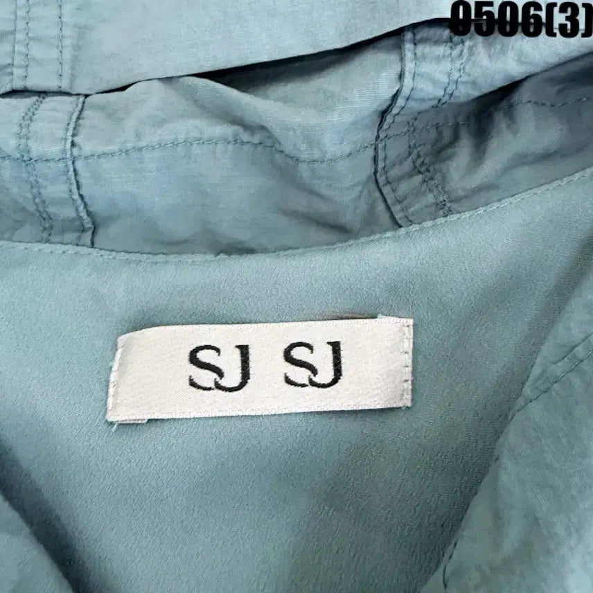 [SOLD OUT] SJSJ 후드 반팔 롱 원피스 민트 0506(3)