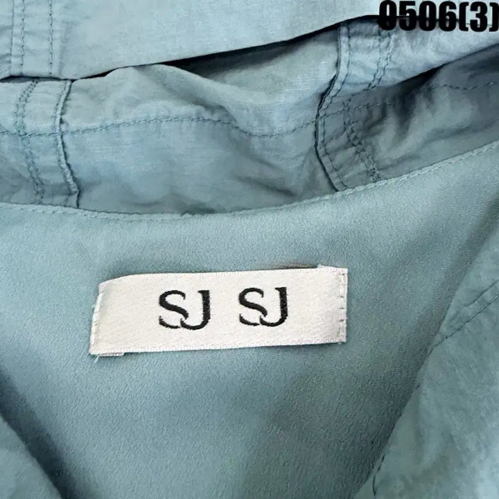 [SOLD OUT] SJSJ 후드 반팔 롱 원피스 민트 0506(3)