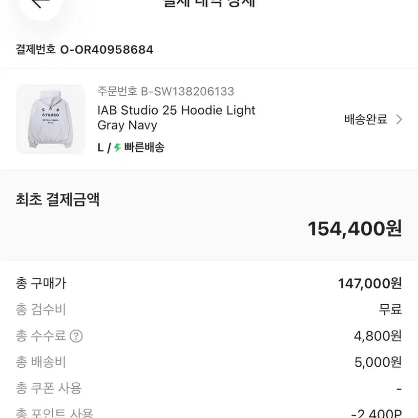 [BUNJANG] IAPP Studio Hoodie / 아이앱 스튜디오 후드티