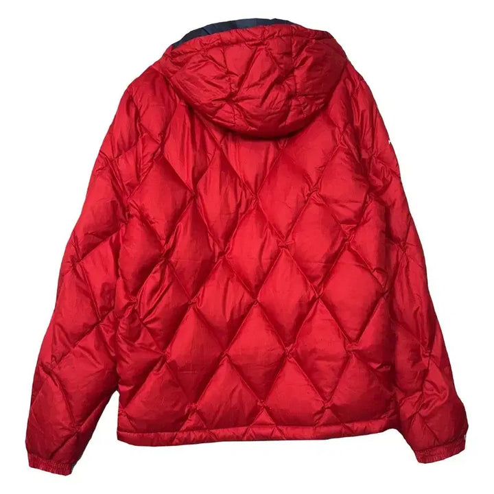 [BUNJANG] Adidas x Bayern Munich Red Down Padded Jacket L / 아디다스 바이에른 뮌헨 레드 덕다운 패딩 L