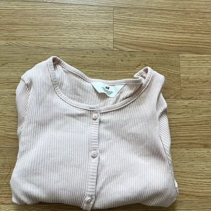 [BUNJANG] H&amp;M Pink Cotton Cardigan (Size 44-55) / hm 핑크 가디건 면95_ 44-55사이즈