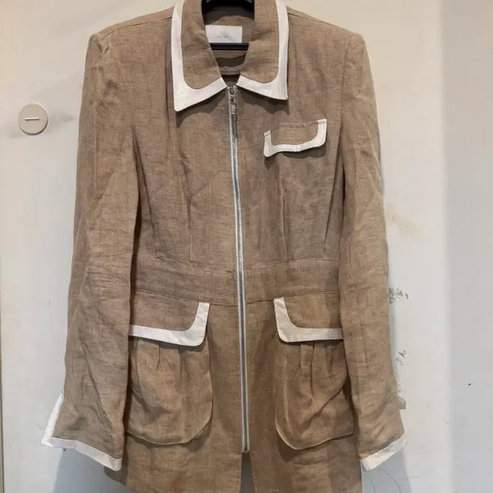 [SOLD OUT] 줄로그 린넨 자켓