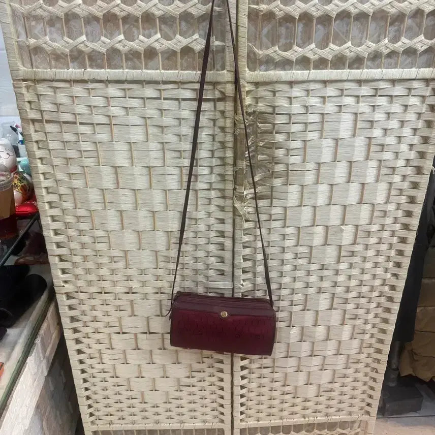 [BUNJANG] Christian Dior Honeycomb Mini Cylinder Crossbody Bag / 정품 디올 허니콤 미니 원통 크로스백 팝니다