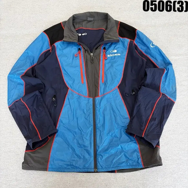 [BUNJANG] Eider Windbreaker Jacket Blue/Navy XL / XL 아이더 바람막이 자켓 블루/네이비 0506(3)
