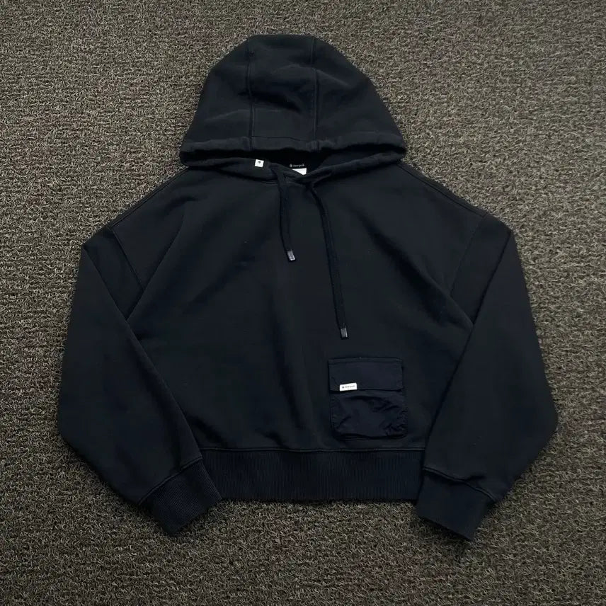 [BUNJANG] Snow Peak Black Hoodie / 스노우피크 블랙 후드티
