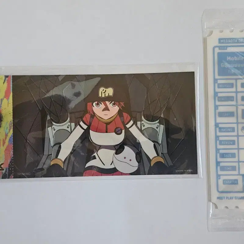 [BUNJANG] Gundam Zaku II MegaBox Original Ticket &amp; Hiro Badge Set / 건담 지쿠악스 메가박스 오리지널 티켓 &amp; 히로 뱃지 팝니다.