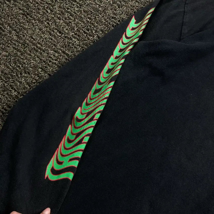 [BUNJANG] thisisneverthat Black Long Sleeve T-Shirt / 디스이즈네버댓 블랙 롱슬리브 긴팔티
