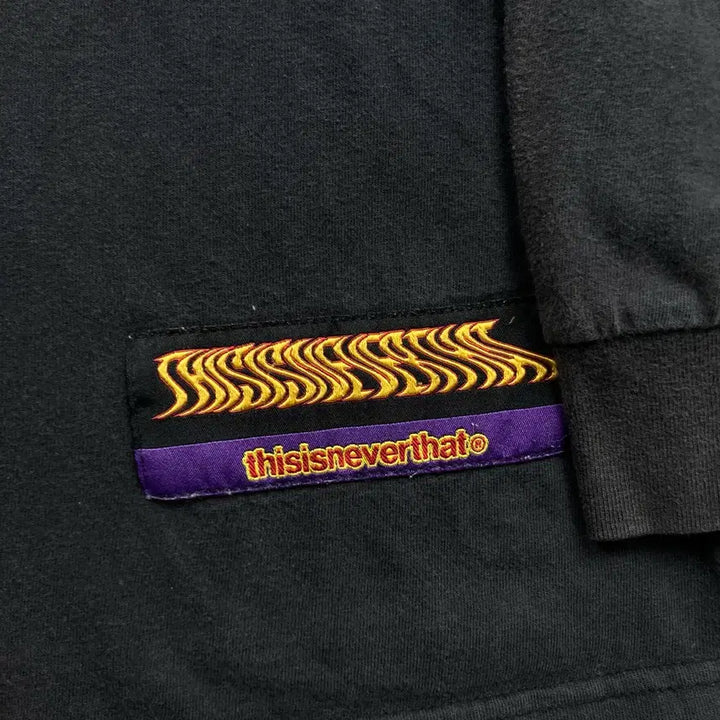 [BUNJANG] thisisneverthat Black Long Sleeve T-Shirt / 디스이즈네버댓 블랙 롱슬리브 긴팔티