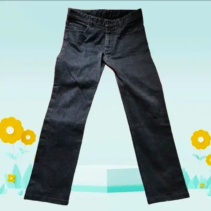 [BUNJANG] Louis Vuitton Black Denim Jeans Pants / (정품) 루이비통 블랙 진 데님 팬츠