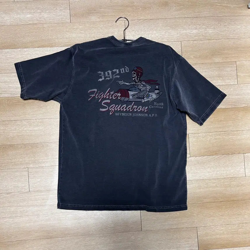 [BUNJANG] Outstanding MIL SERIES TEE FIGHTER SQDN Pig M / 아웃 스탠딩 MIL SERIES TEE(FIGHTER SQDN)_PIG