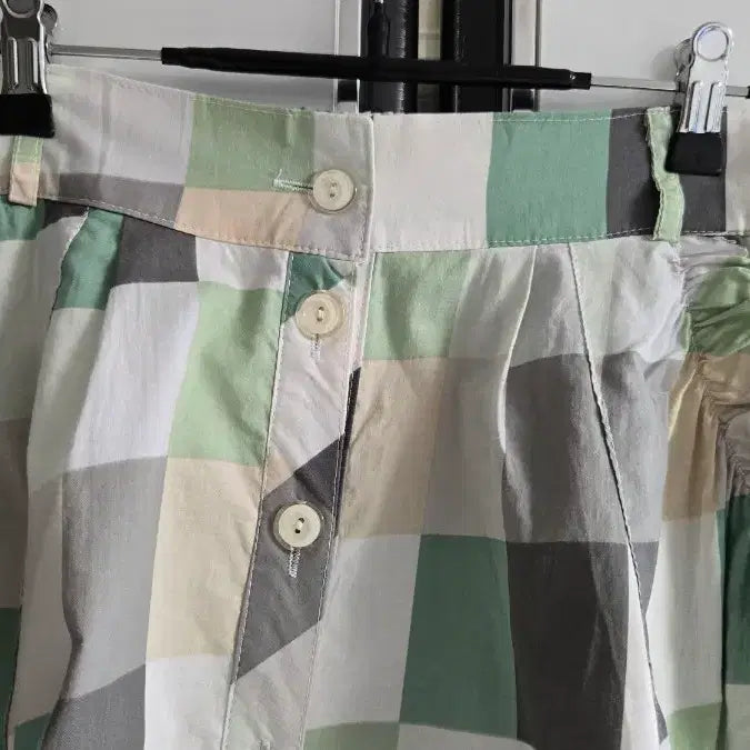 [BUNJANG] Button Banding Skirt / 단추 밴딩 스커트 FREE사이즈