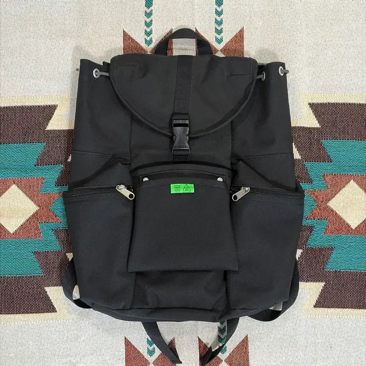 [BUNJANG] Porter Union Daypack Backpack Black Canvas / 포터 유니온 데이팩 백팩