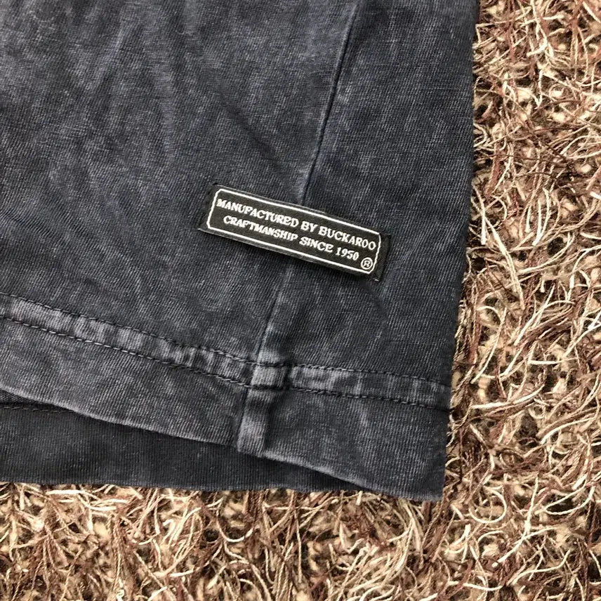 [BUNJANG] L.Buckeroo Y2K Oriental Punk Short Sleeve T-Shirt / L 버커루 Y2K 오리엔탈 펑크 반팔 티셔츠