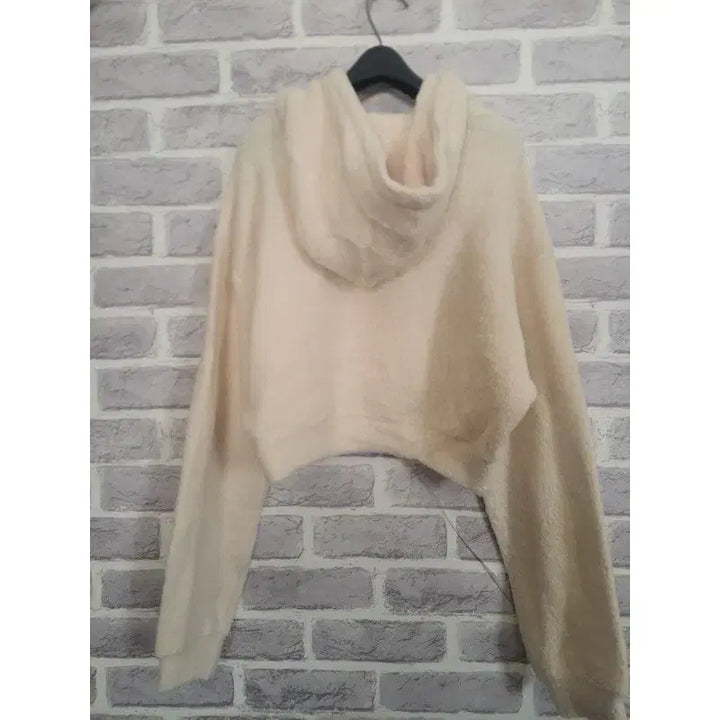 [BUNJANG] RVE Ivory Cropped Hooded Cardigan / RVE 아이보리 가오리 크롭후드가디건/알뜰한여우