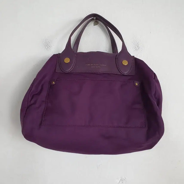 [BUNJANG] Marc Jacobs Purple Nylon Tote Bag / 마크제이콥스 정품 여성 퍼플 나일론 토트백 가방