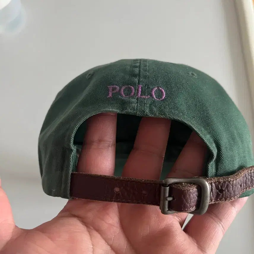[BUNJANG] Polo Ralph Lauren Deep Green Cotton Cap / 폴로 랄프로렌 딥그린 볼캡
