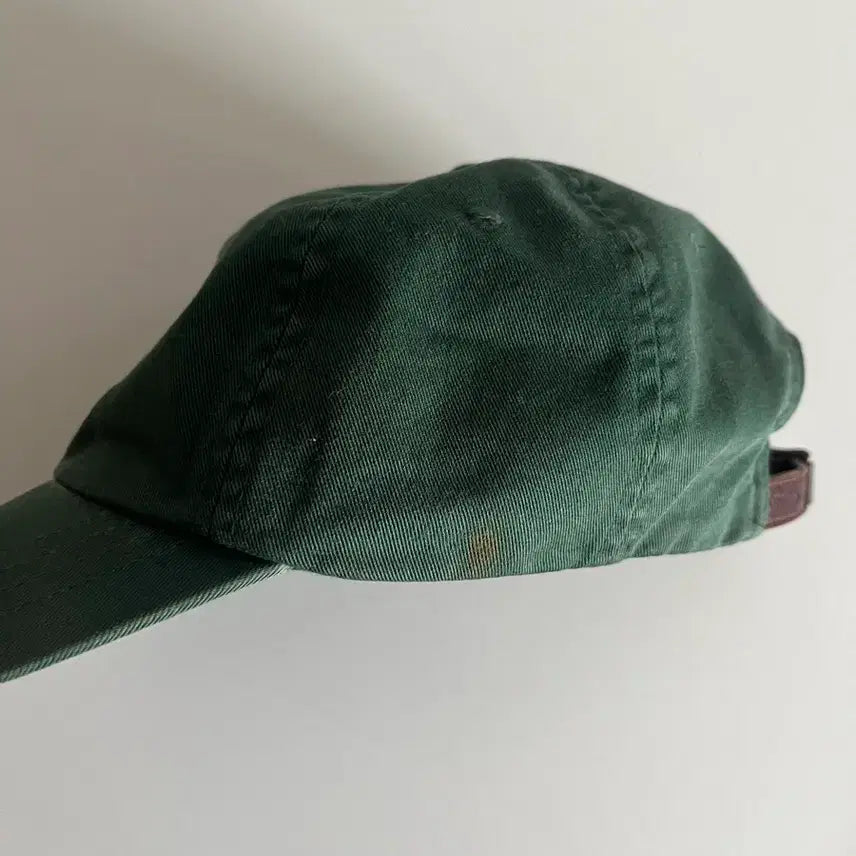 [BUNJANG] Polo Ralph Lauren Deep Green Cotton Cap / 폴로 랄프로렌 딥그린 볼캡