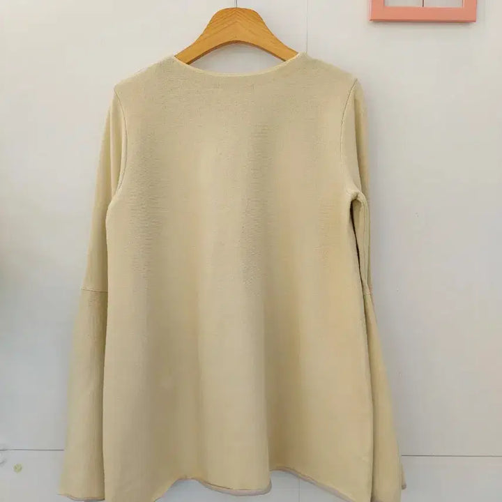 [BUNJANG] System Flare Long Sleeve T-shirt/Blouse / 한섬 시스템 나팔소매  플레어 긴팔티셔츠/블라우스 55~66