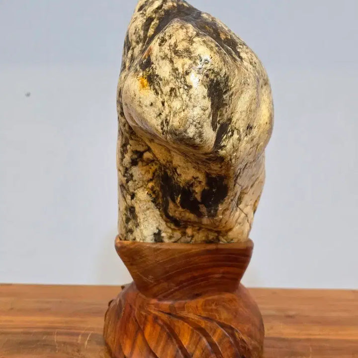 [BUNJANG] Mishari Leopard Stone Sculpture / 26050703 거대한 새 미사리 호피 수석 팝니다