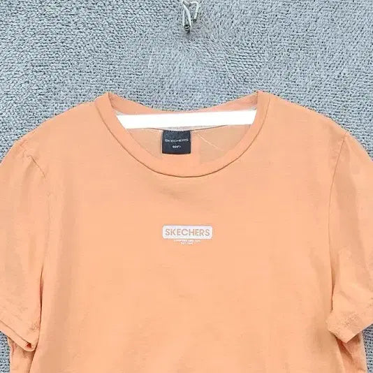 [BUNJANG] Skechers Printing Coral Short Sleeve T-Shirt (Size 90/F) / 스케처스 프린팅 코랄 반팔티 90(F)