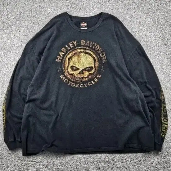 [BUNJANG] Harley-Davidson Massachusetts Southampton Long Sleeve T-Shirt 4XL / [4XL] 할리데이비슨 매사추세츠 사우스햄튼 롱 슬리브