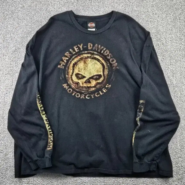 [BUNJANG] Harley-Davidson Massachusetts Southampton Long Sleeve T-Shirt 4XL / [4XL] 할리데이비슨 매사추세츠 사우스햄튼 롱 슬리브