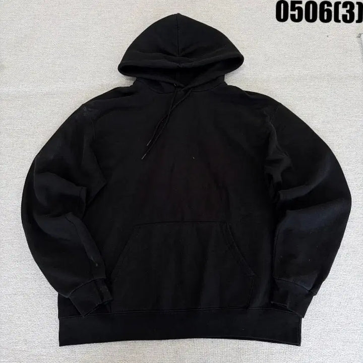 [BUNJANG] Champion Black Hoodie L / L 챔피온 검정색 후드티 후드 0506(3)