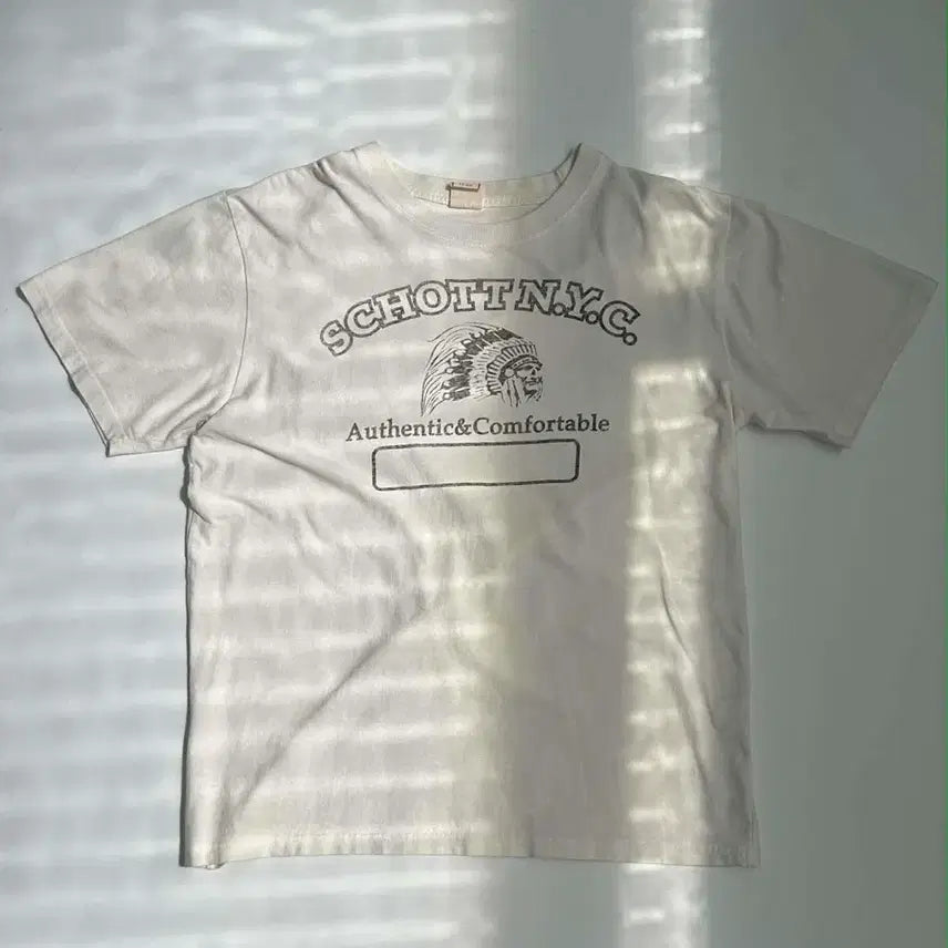 [BUNJANG] Schott NYC Graphic T-Shirt / [L] 쇼트 NYC 그래픽 반팔 티셔츠