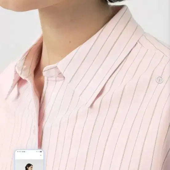 [BUNJANG] Uniqlo JWA Cropped Cotton Shirt / 유니클로 jwa 크롭면셔츠