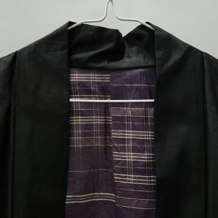 [BUNJANG] Vintage Black Long Yukata Cardigan Jacket / 빈티지 유카타 가디건 블랙 롱자켓