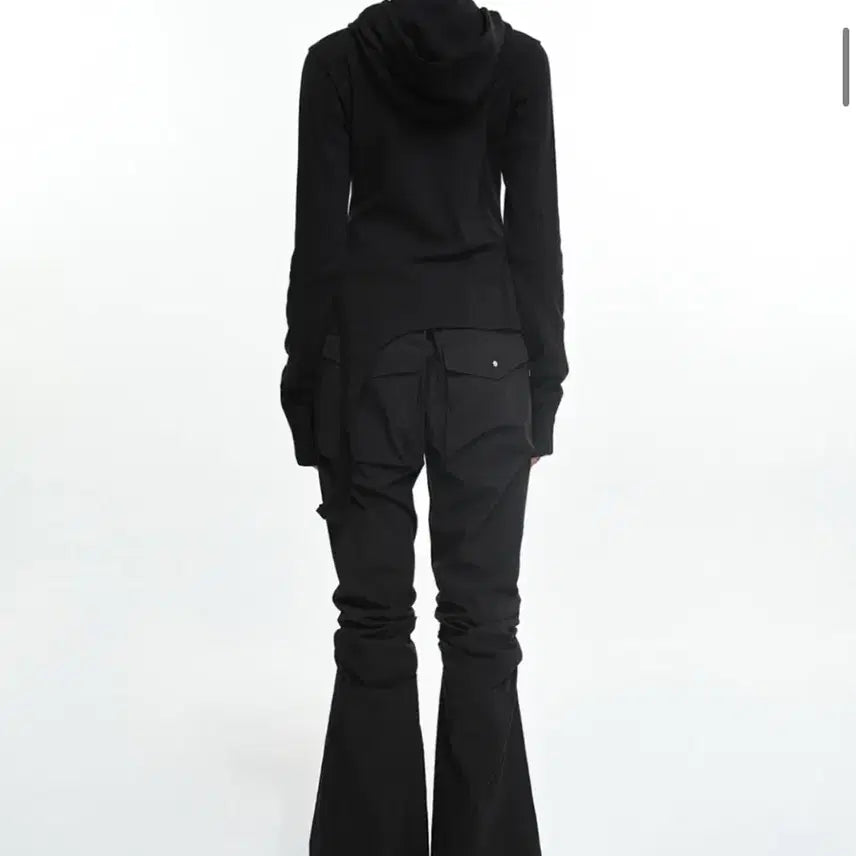 [BUNJANG] NACHE Exposure Zip Detail Pants Black / 나체 exposure zip detail pants 바지 팬츠 블랙