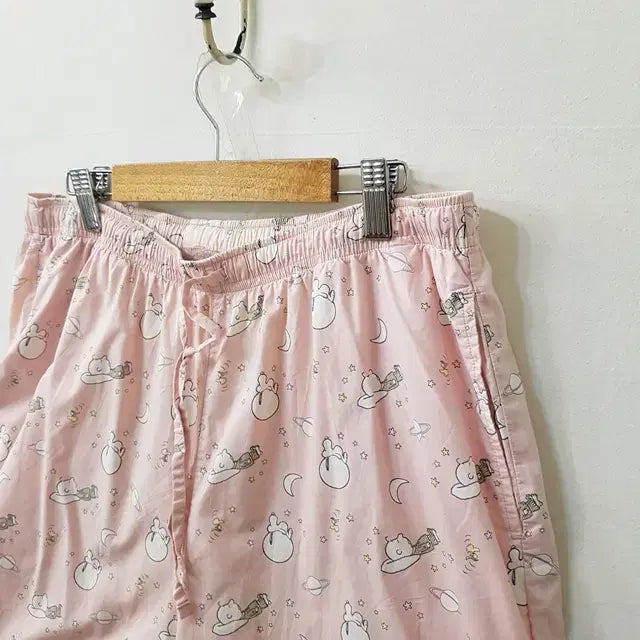 [BUNJANG] Uniqlo PEANUTS Collaboration Easy Pants Pink / 유니클로 PEANUTs 이지팬츠 핑크