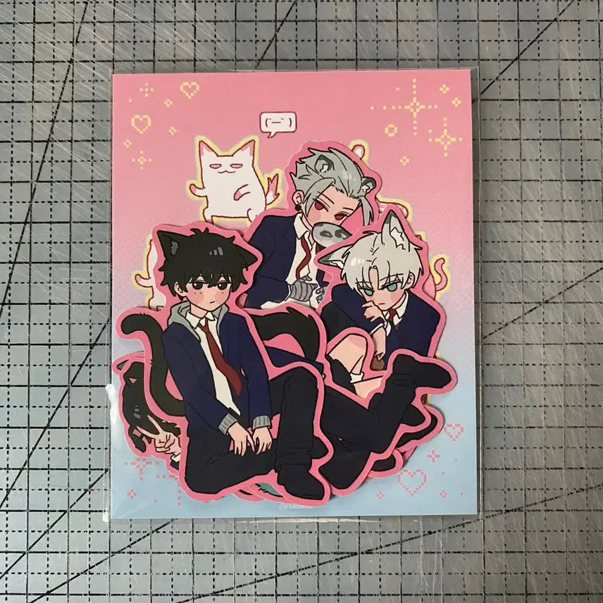 [BUNJANG] Sakamo-days Sakaday Piece Sticker Set / 사카모토데이즈 사카데이 조각스티커 스티커