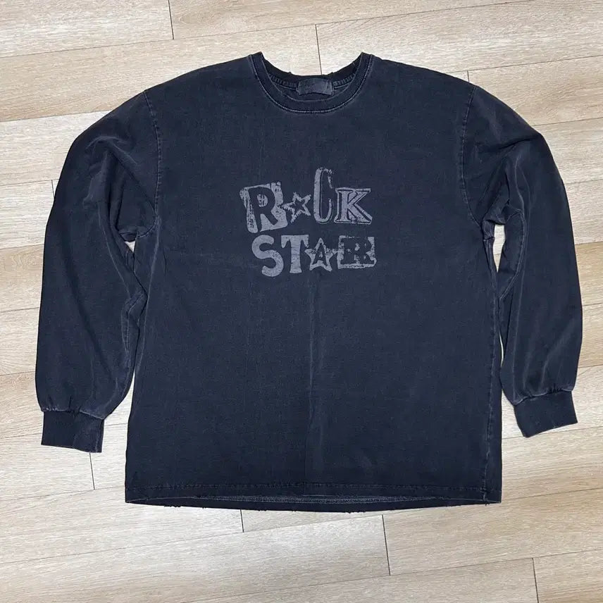 [BUNJANG] NOUN Rockstar Long Sleeve T-Shirt / 노운 Rockstar 롱슬리브
