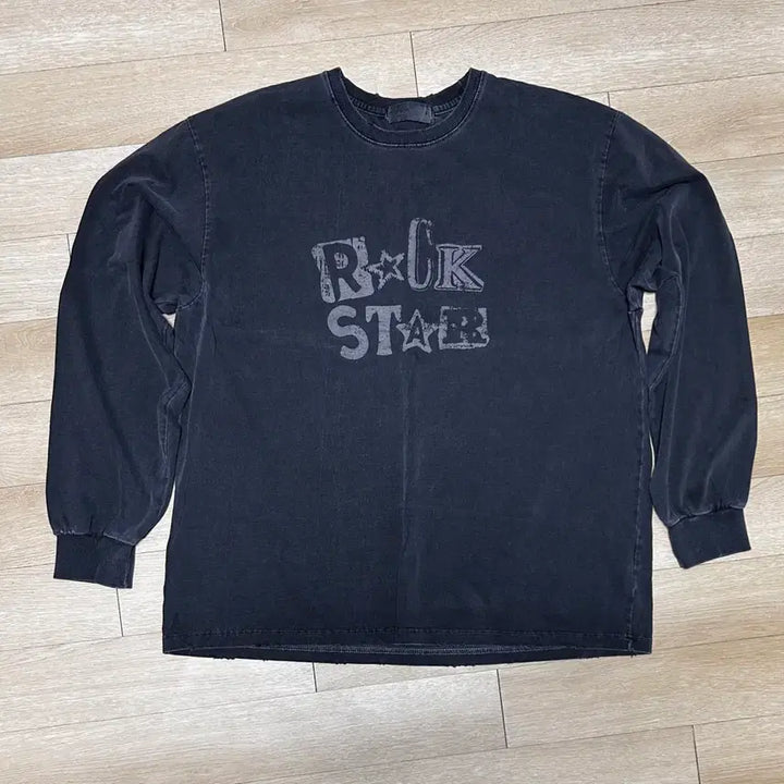 [BUNJANG] NOUN Rockstar Long Sleeve T-Shirt / 노운 Rockstar 롱슬리브