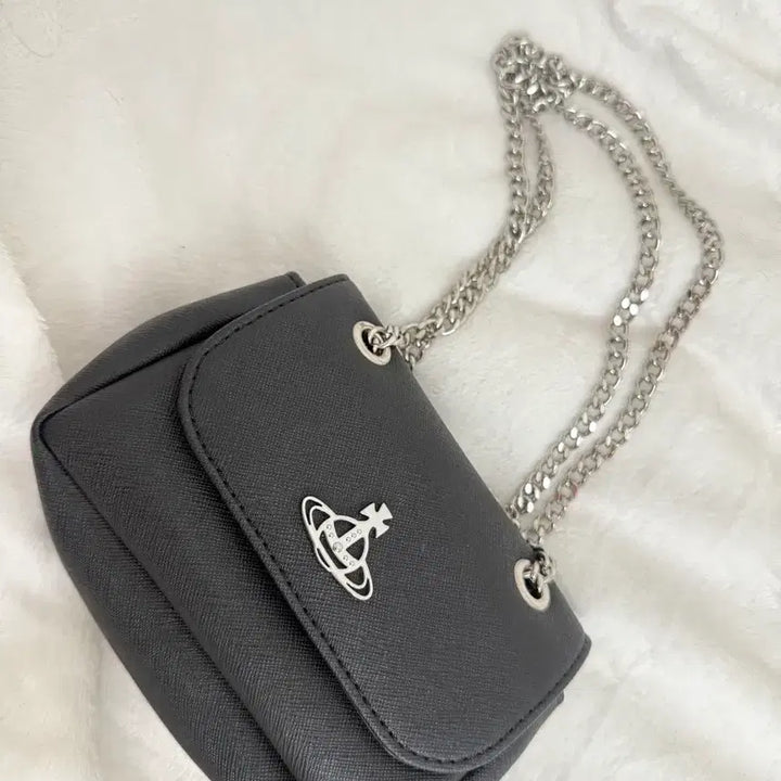 [BUNJANG] Vivienne Westwood Black Chain Mini Bag / 비비안웨스트우드 블랙 체인 미니백