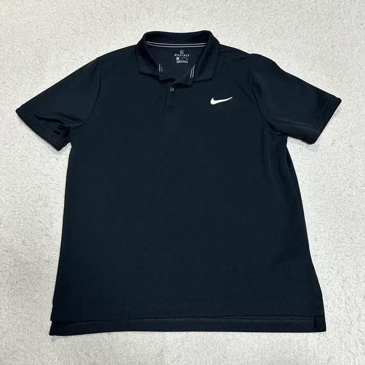 [BUNJANG] Nike Dri-FIT Black Short Sleeve Polo Shirt XL (105) / 나이키 드라이핏 블랙 반팔 카라티 기능성 xl 105