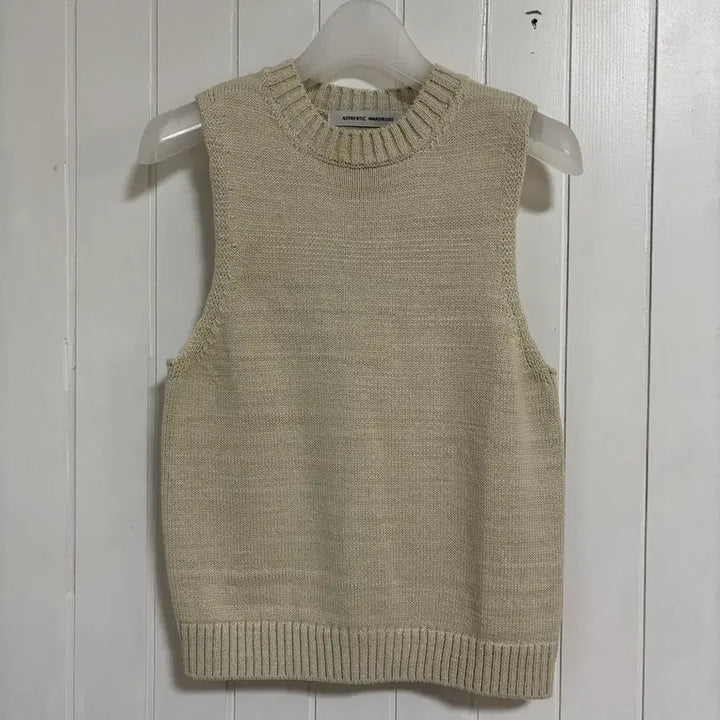 [BUNJANG] Authentic Knit Vest / 어센틱 니트 베스트 여성F(44추천)