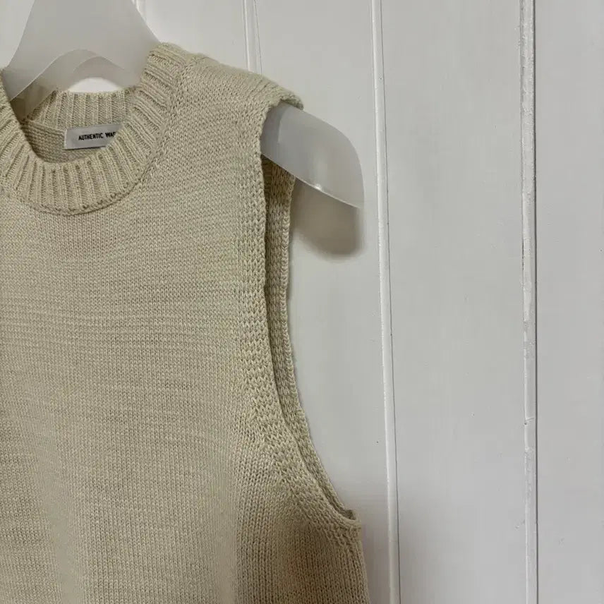 [BUNJANG] Authentic Knit Vest / 어센틱 니트 베스트 여성F(44추천)