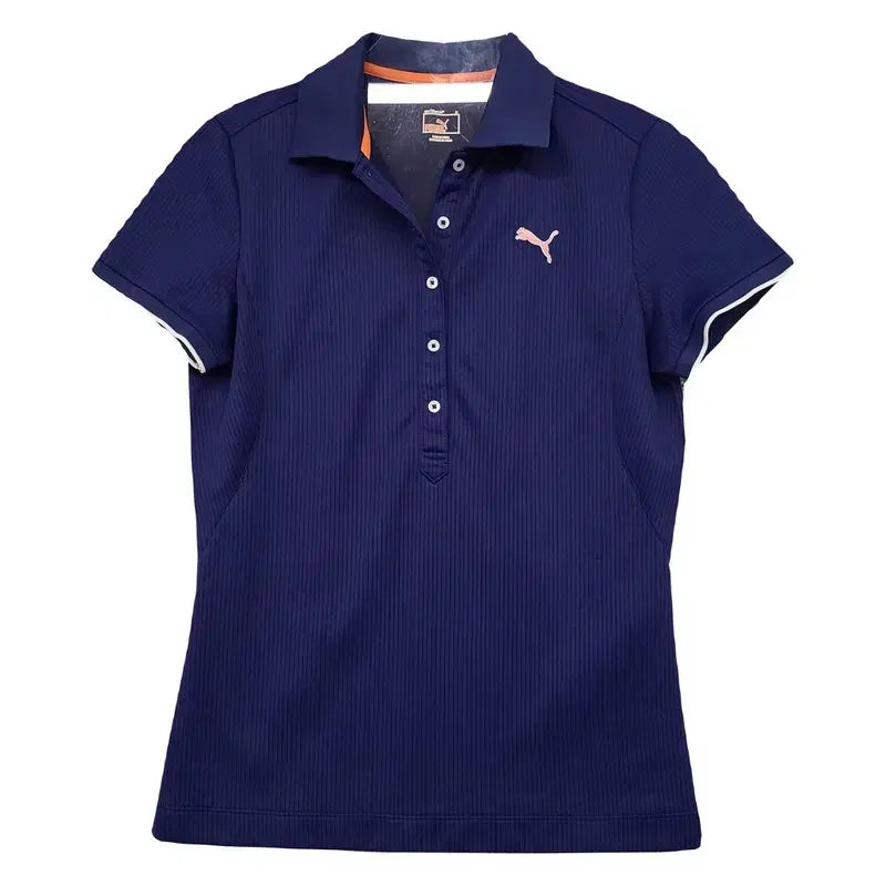 [BUNJANG] Puma Navy Training Short Sleeve Polo T-shirt Size M / 푸마 네이비 트레이닝 반팔 카라티 M