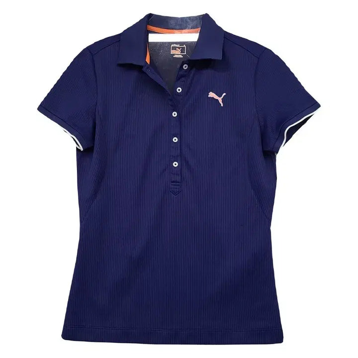 [BUNJANG] Puma Navy Training Short Sleeve Polo T-shirt Size M / 푸마 네이비 트레이닝 반팔 카라티 M