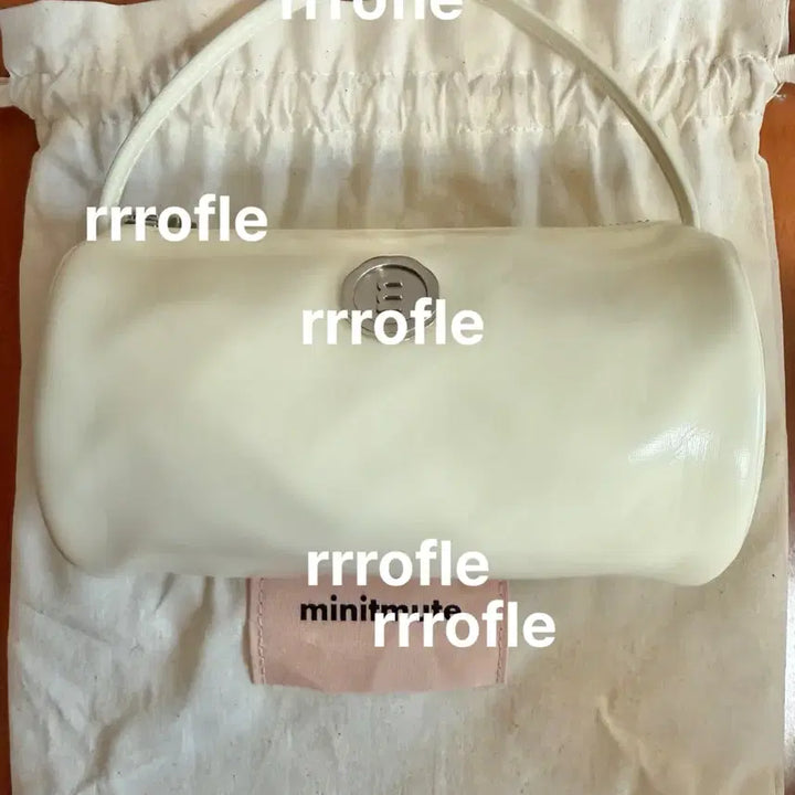 [BUNJANG] MinuteMute Chloe Circle Cream Bag (Limited Edition) / [리미티드][품절새상품][초특가] 미닛뮤트 클로 써클 크림 버터 clo