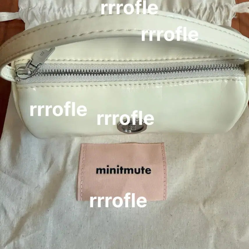[BUNJANG] MinuteMute Chloe Circle Cream Bag (Limited Edition) / [리미티드][품절새상품][초특가] 미닛뮤트 클로 써클 크림 버터 clo