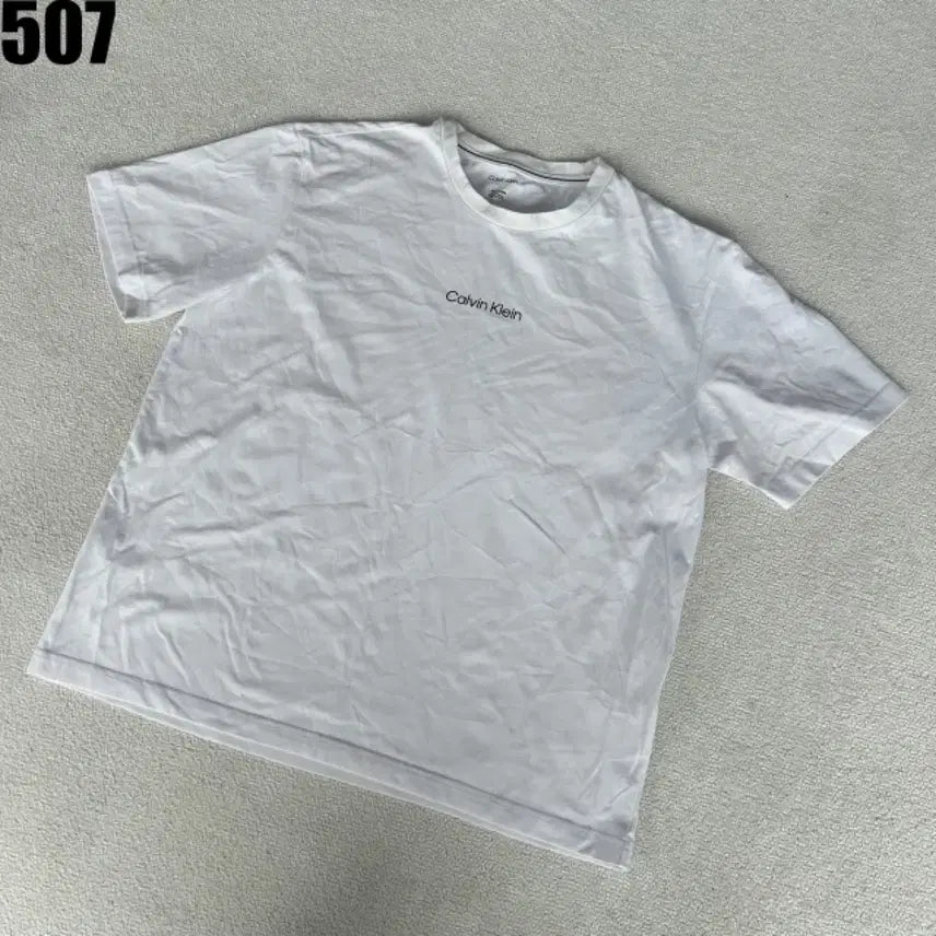 [BUNJANG] Calvin Klein White T-Shirt XXL / 캘빈클라인 화이트 반팔 티셔츠 xxl