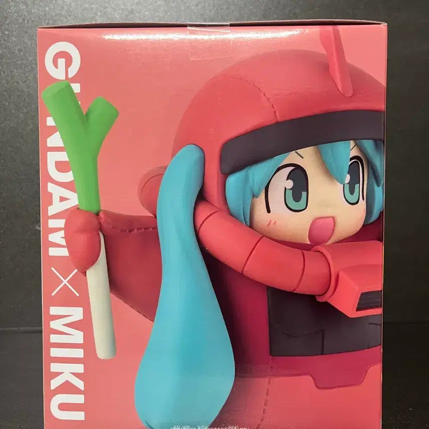 [BUNJANG] Sealed Gundam x Miku 45th Anniversary Collaboration Figure / 미개봉 건담미쿠 피규어 하츠네미쿠 피규어 45주년 샤아자쿠 미쿠 피규어